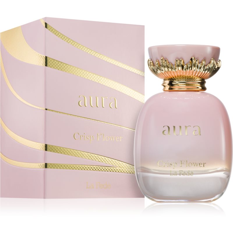 Khadlaj La Fede Aura Crisp Flower Eau De Parfum for Women, 100 ml