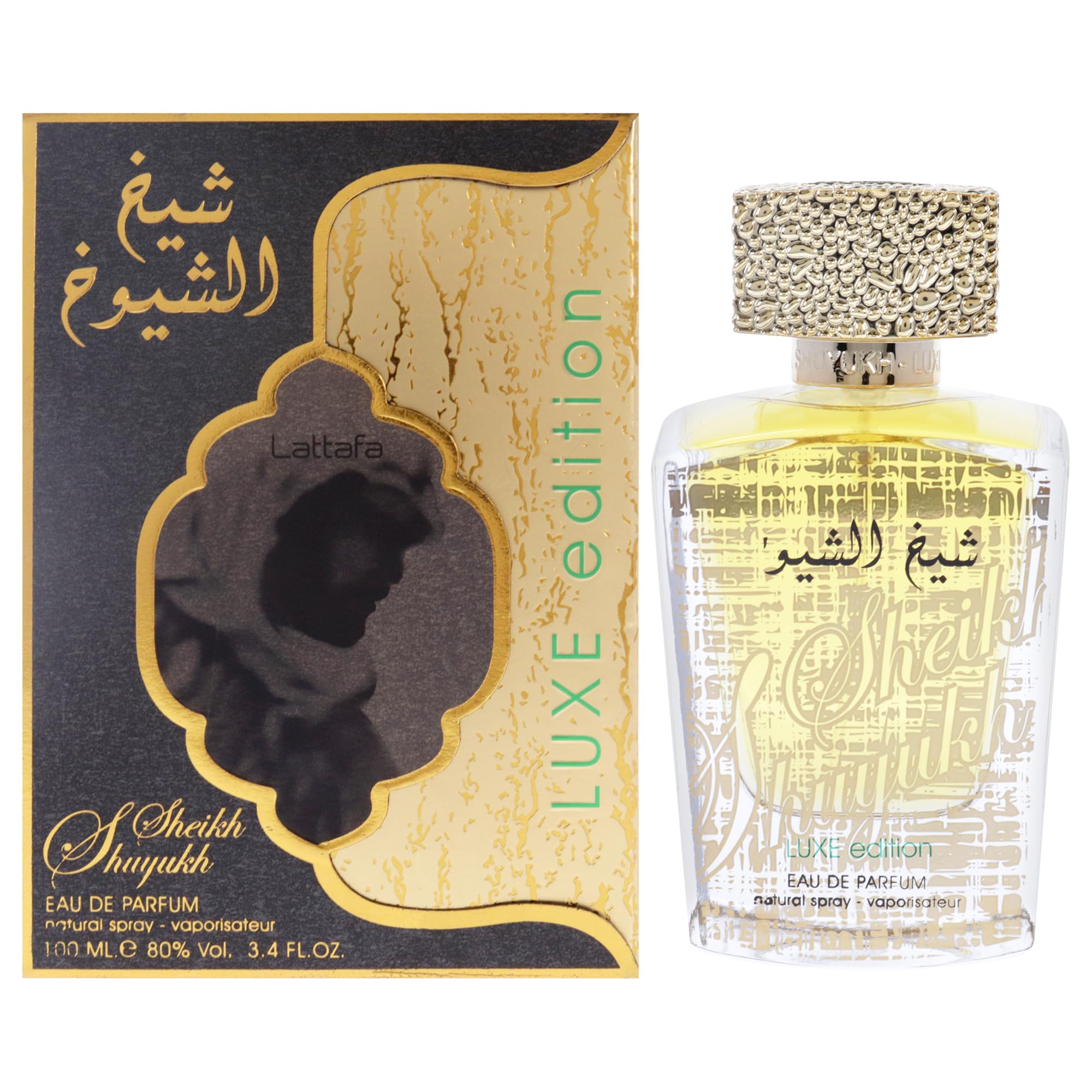 Lattafa Sheikh Al Shuyukh Luxe Edition Eau de Parfum Spray 100ml for Men & Women