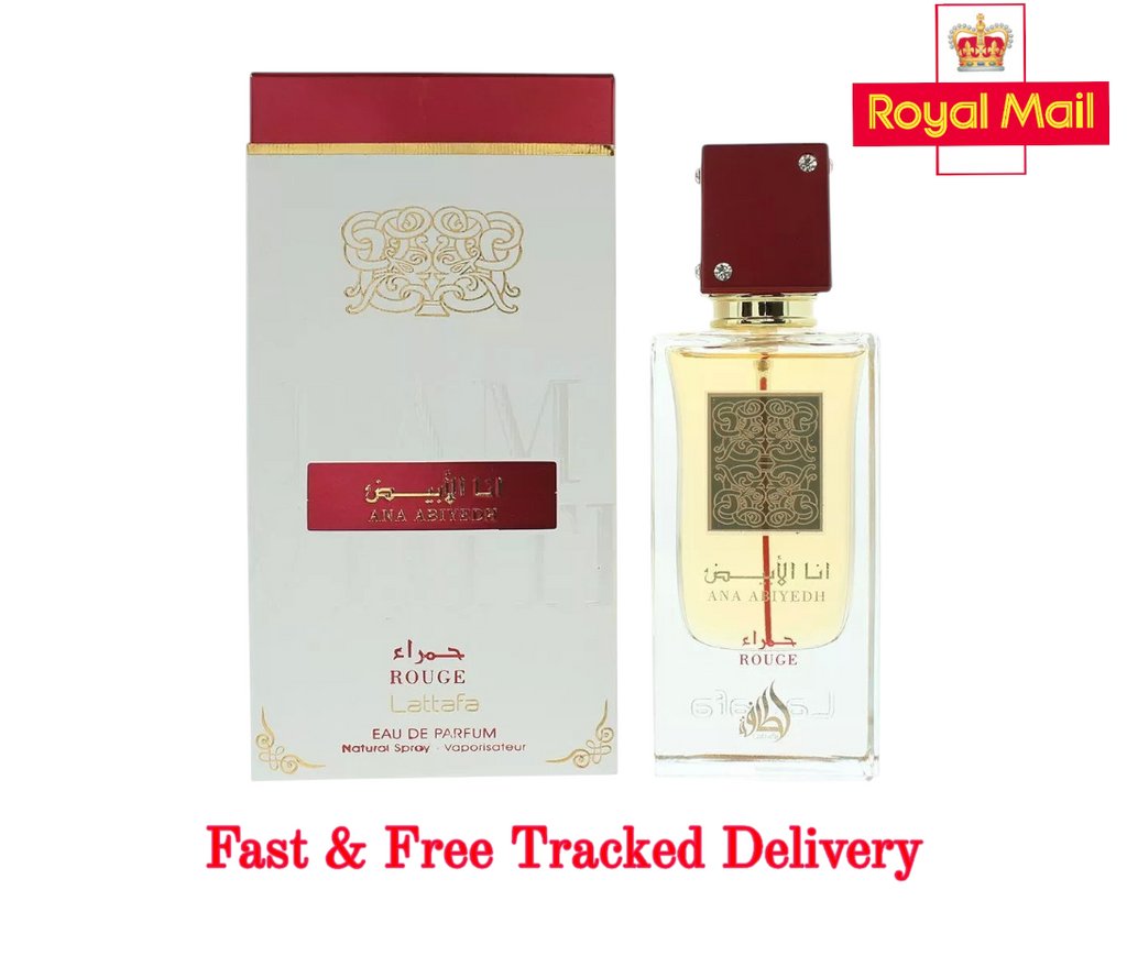 Lattafa Ana Abiyedh Rouge Eau de Parfum 60ml Perfume for Men & Women
