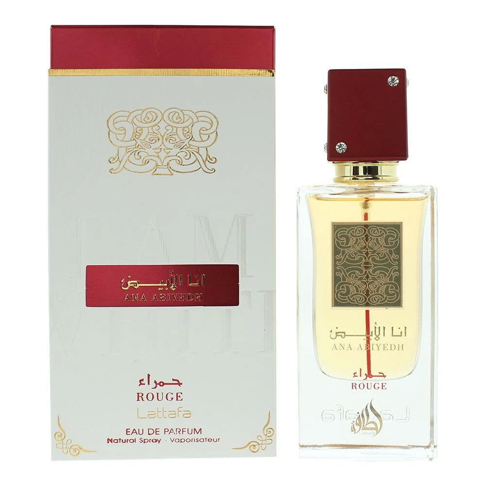 Lattafa Ana Abiyedh Rouge Eau de Parfum 60ml Perfume for Men & Women
