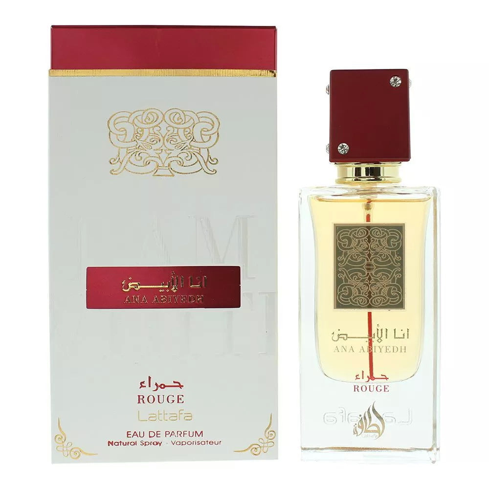 Lattafa Ana Abiyedh Rouge Eau de Parfum 60ml Perfume for Men & Women