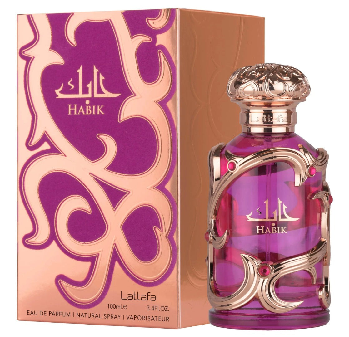 Lattafa Habik Eau de Parfum Spray 100ml Fragrance for Men & Women