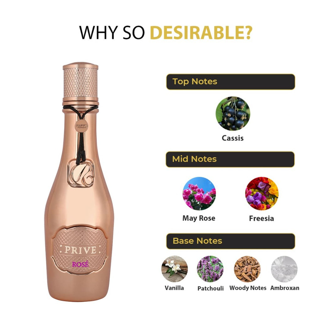 RiiFFS Prive Rose Eau de Parfum 100ml Fragrance for Women – product image 2