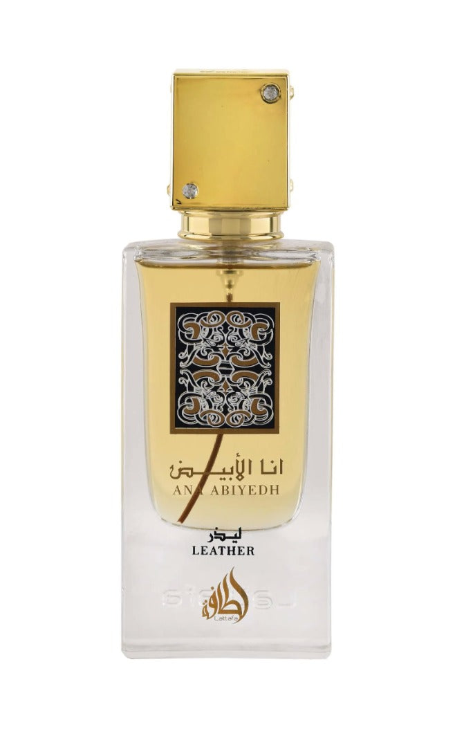 Lattafa Ana Abiyedh Leather Eau de Parfum Fragrance 60ml