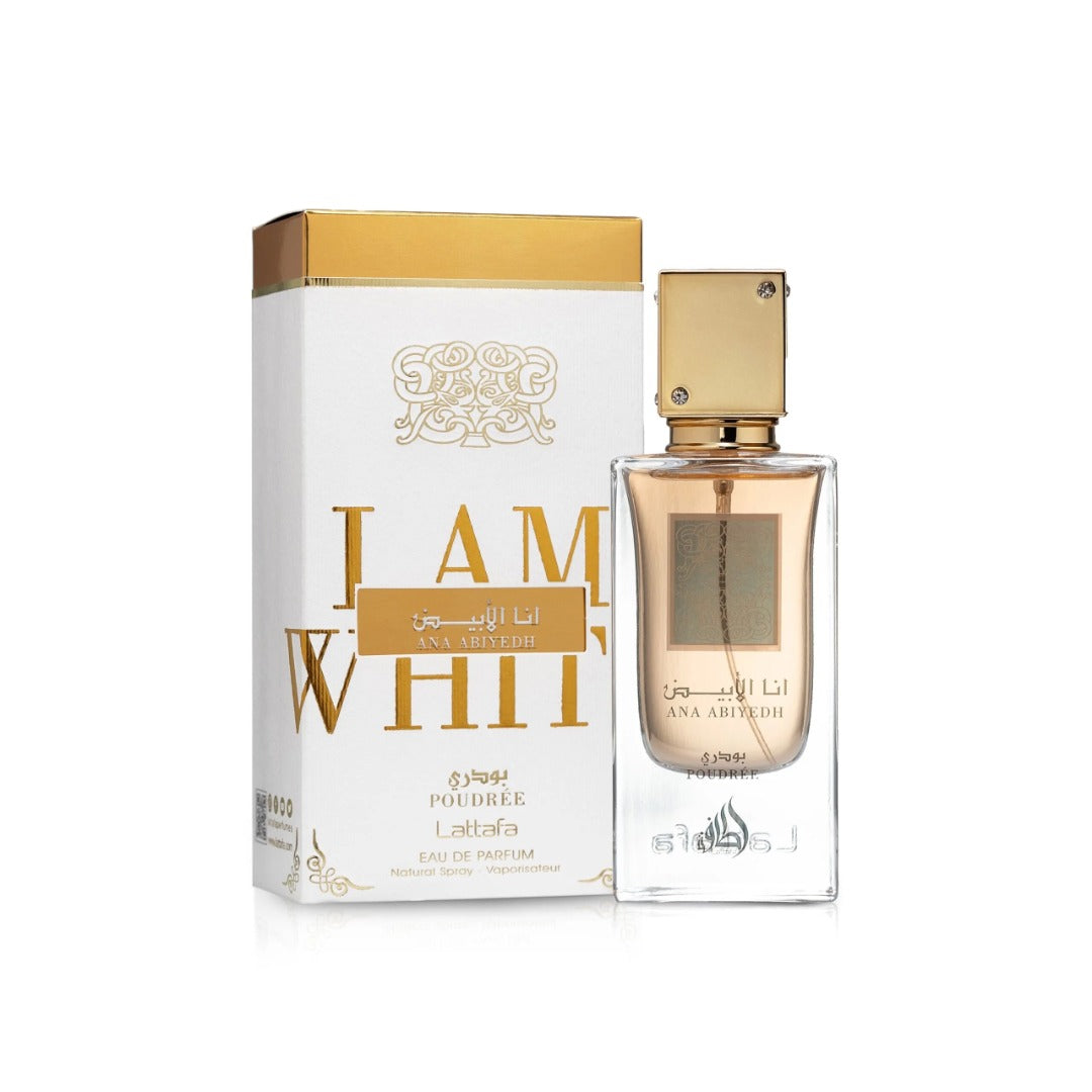 Lattafa Ana Abiyedh Poudree Eau de Parfum 60ml for Women