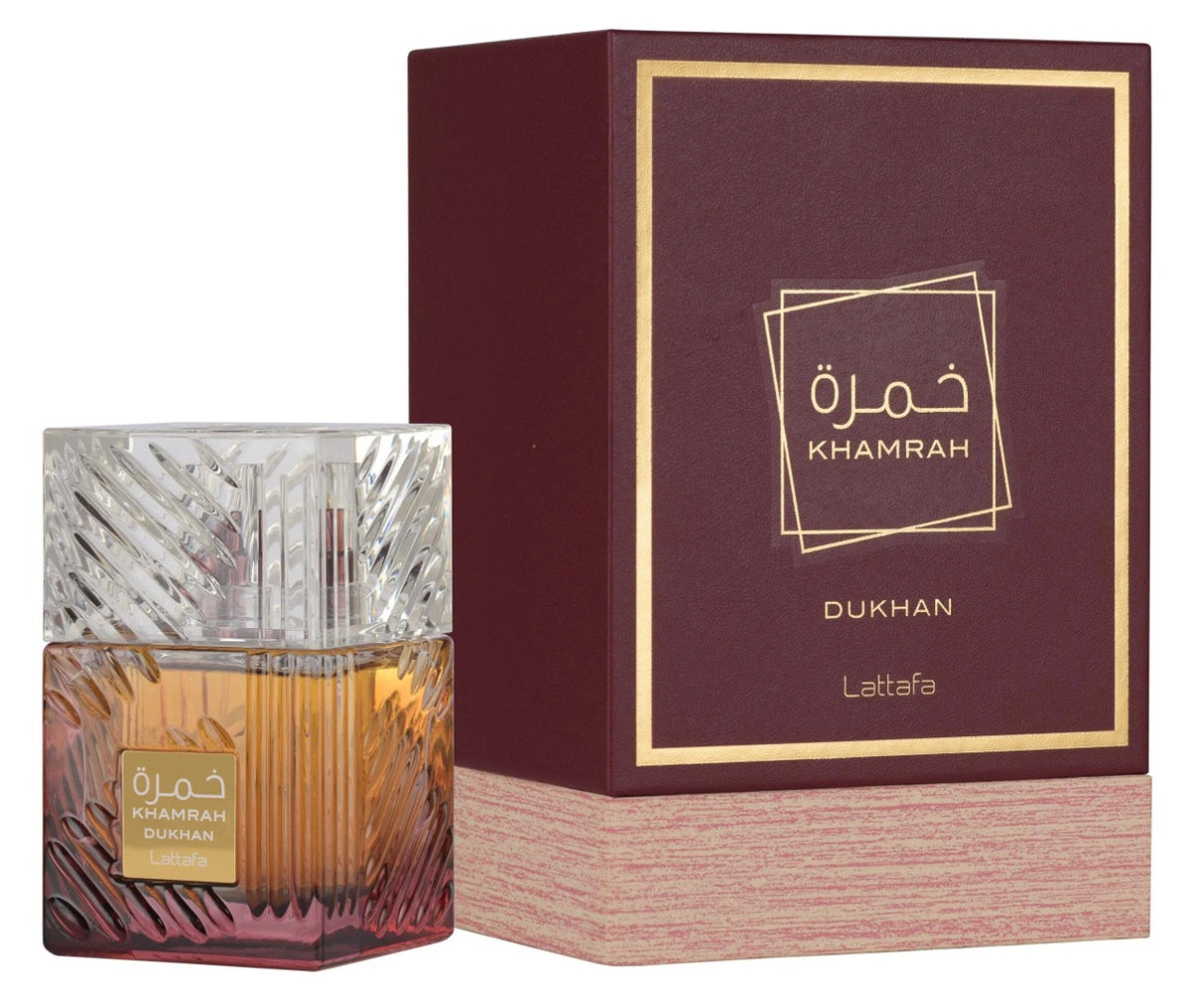 Lattafa Khamrah Dukhan Eau de Parfum 100ml Fragrance for Men & Women
