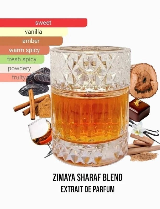 Zimaya Sharaf Blend Extrait De Parfum 100ml