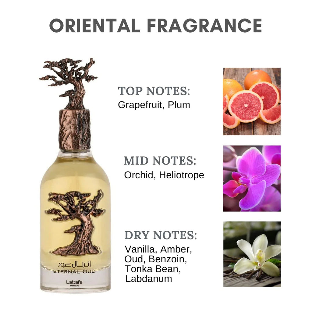 Lattafa Pride Eternal Oud Eau de Parfum Perfume 100ml