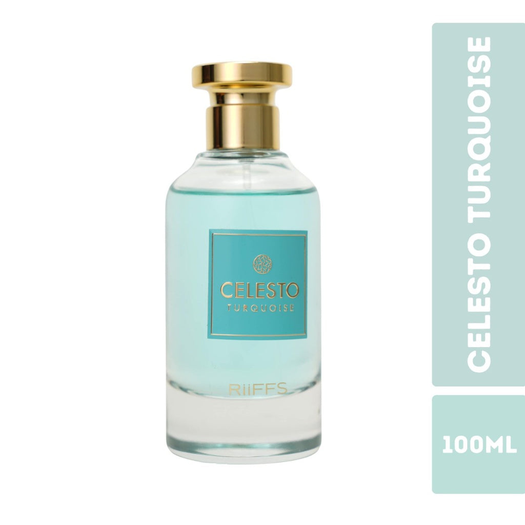 RiiFFS Celesto Turquoise Eau De Parfum for Men & Women, 100ml Fragrance Spray – product image 4