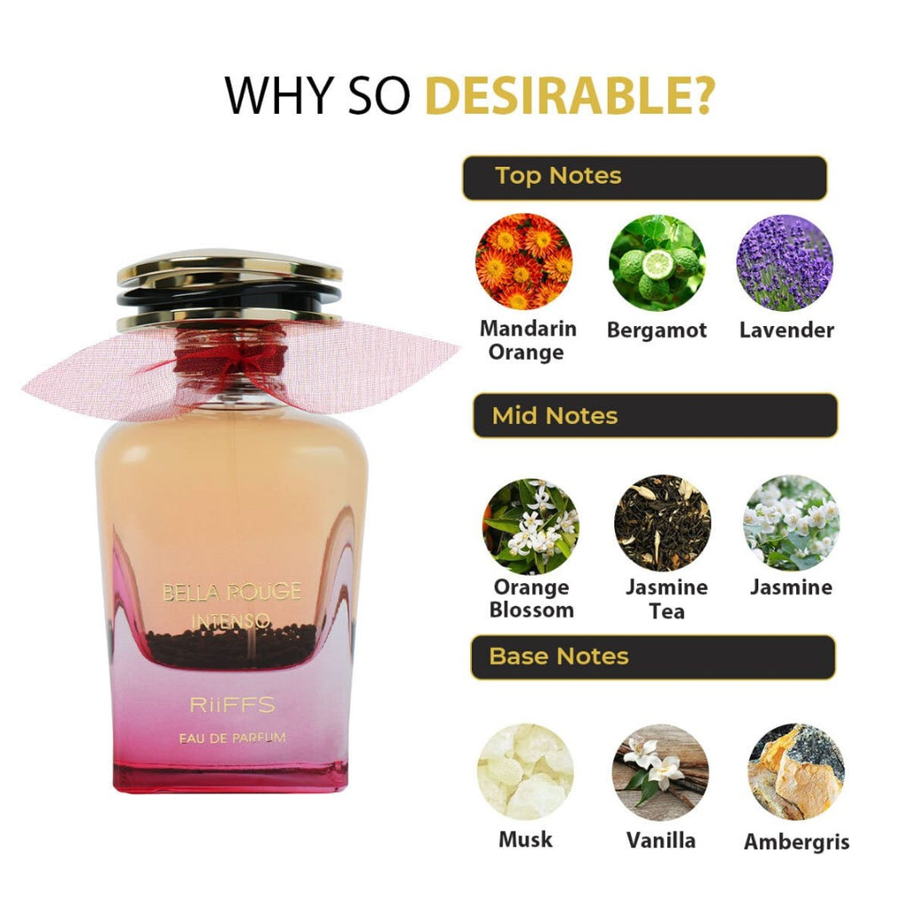 Bella Rouge Intenso Eau de Parfum 100ml