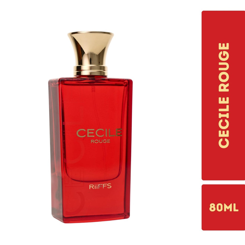 RiiFFS Cecile Rouge Eau De Parfum for Women - 80ml Spray Perfume