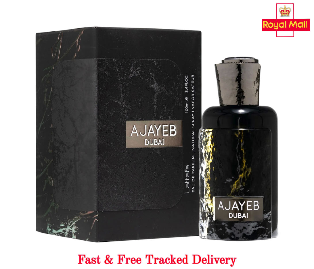 Lattafa Ajayeb Dubai Eau de Parfum 100ml Unisex Fragrance