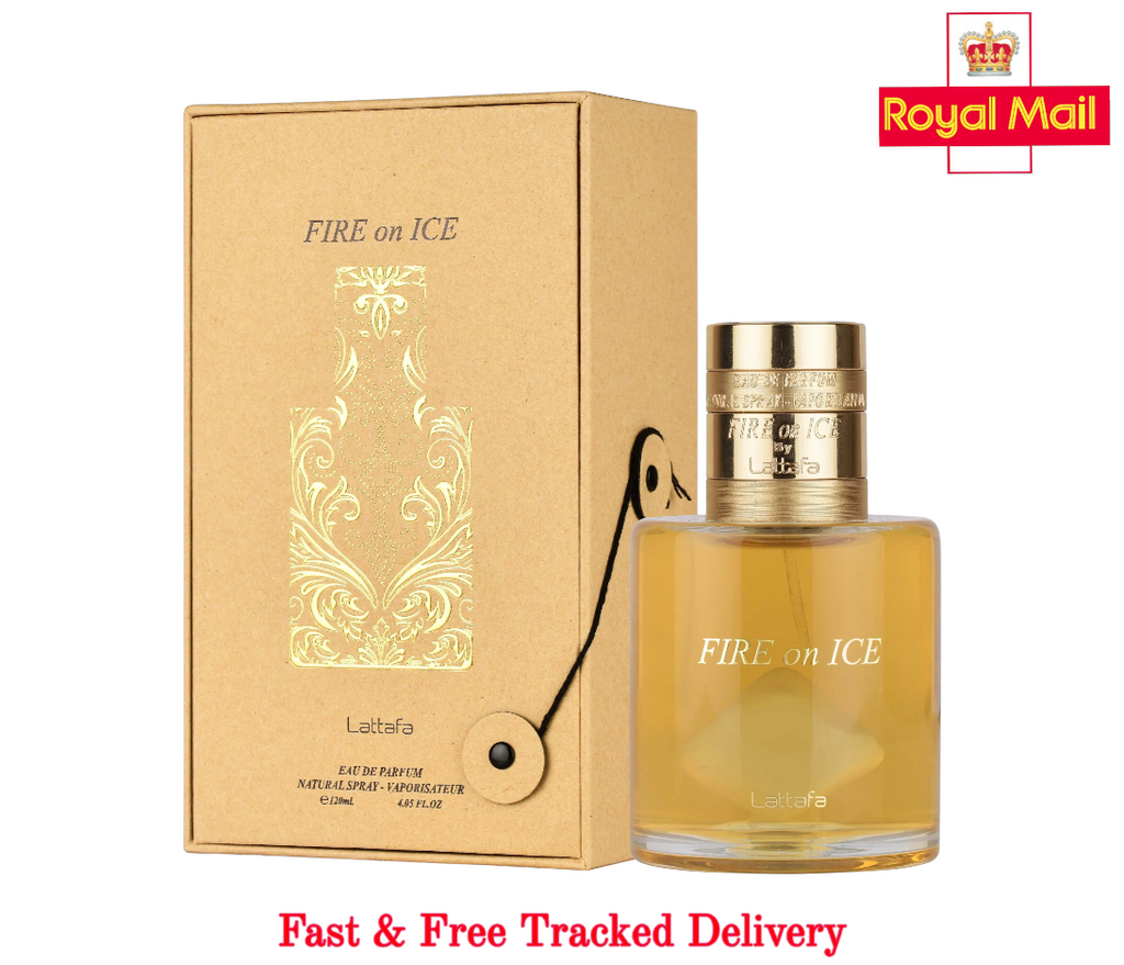 Lattafa Fire On Ice Eau de Parfum 110ml Unisex Fragrance
