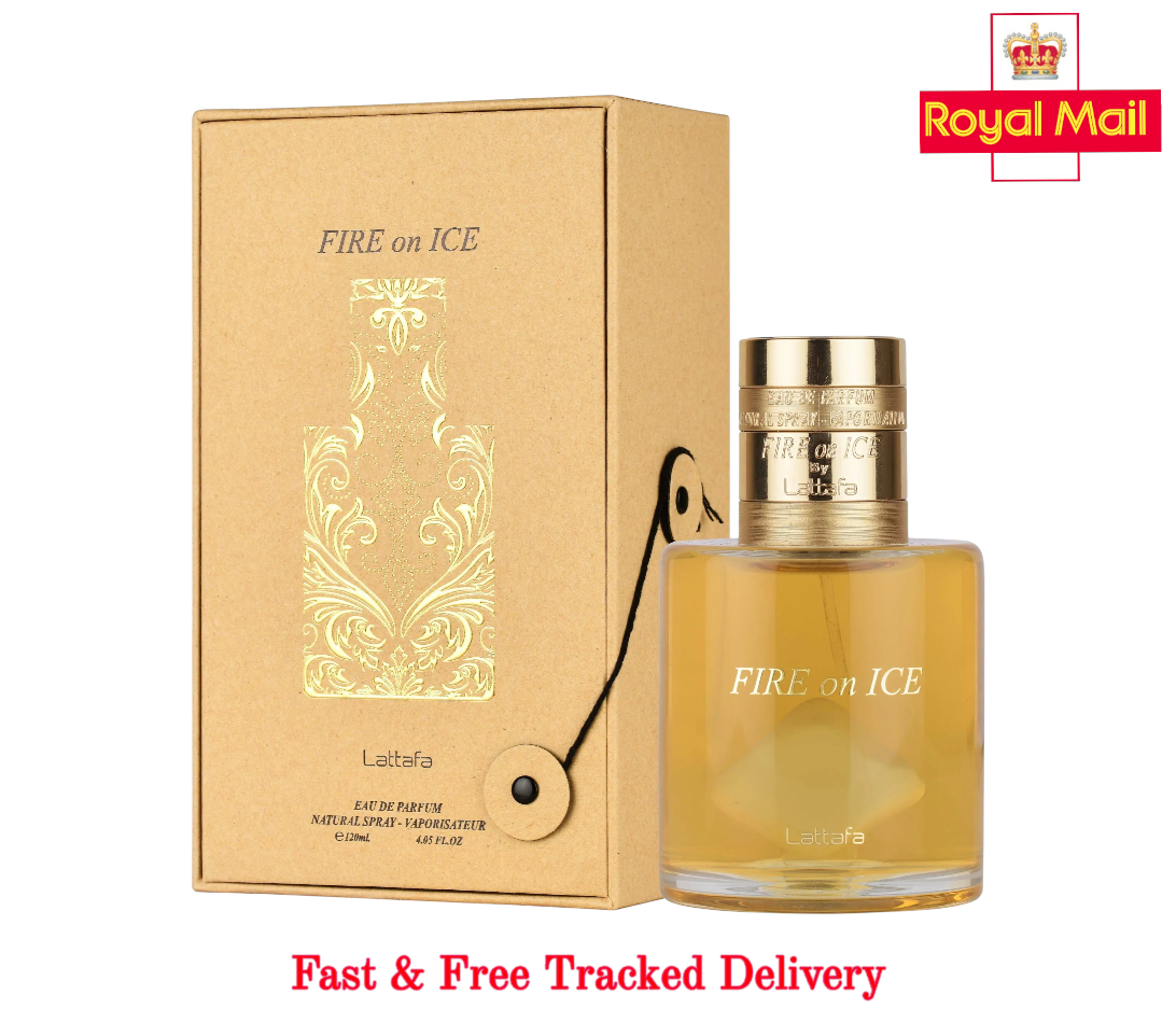 Lattafa Fire On Ice Eau de Parfum 110ml Unisex Fragrance