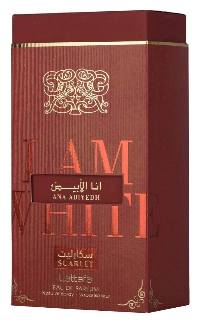Lattafa Ana Abiyedh Scarlet Eau de Parfum 60ml Fragrance for Women
