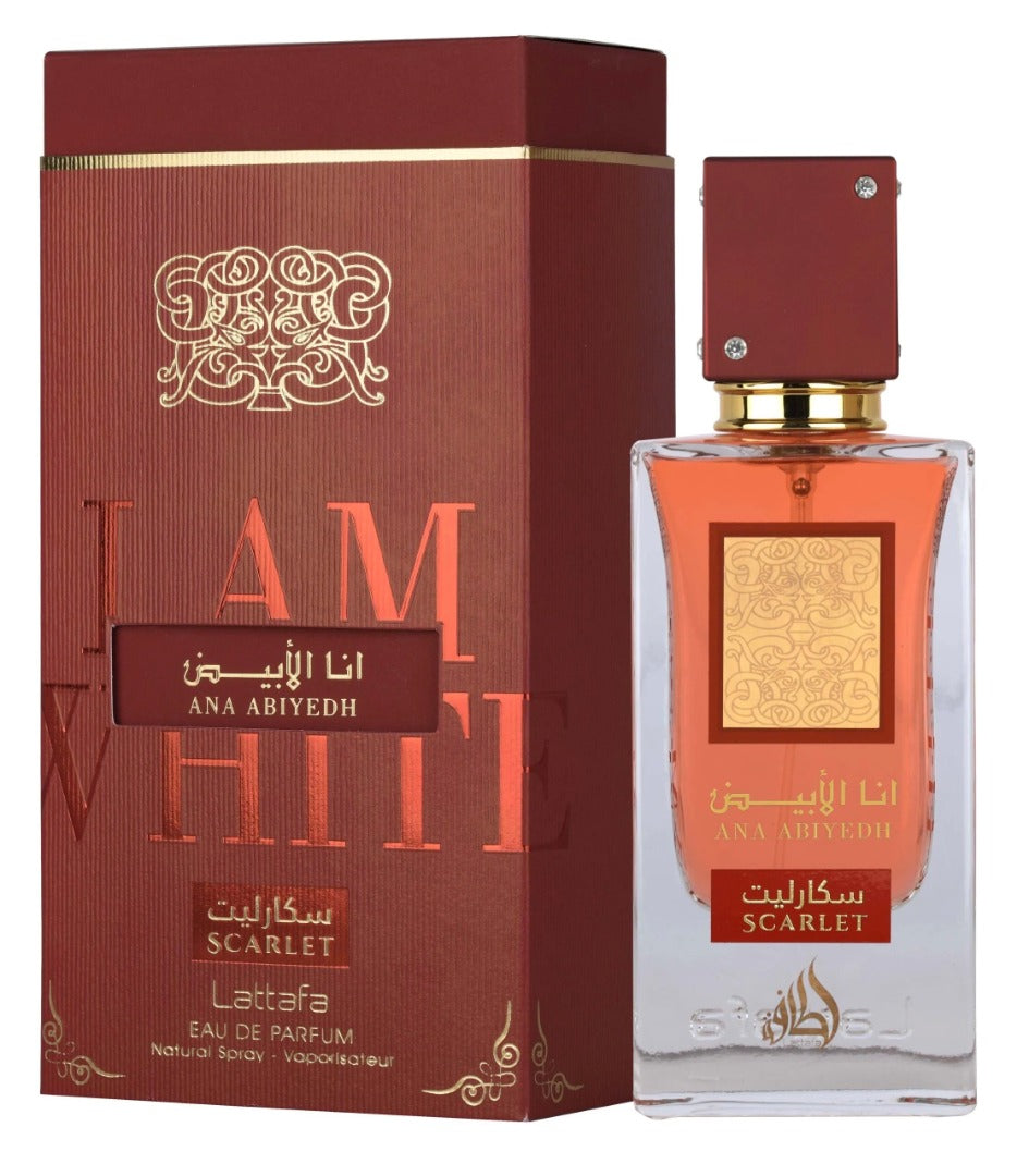 Lattafa Ana Abiyedh Scarlet Eau de Parfum 60ml Fragrance for Women