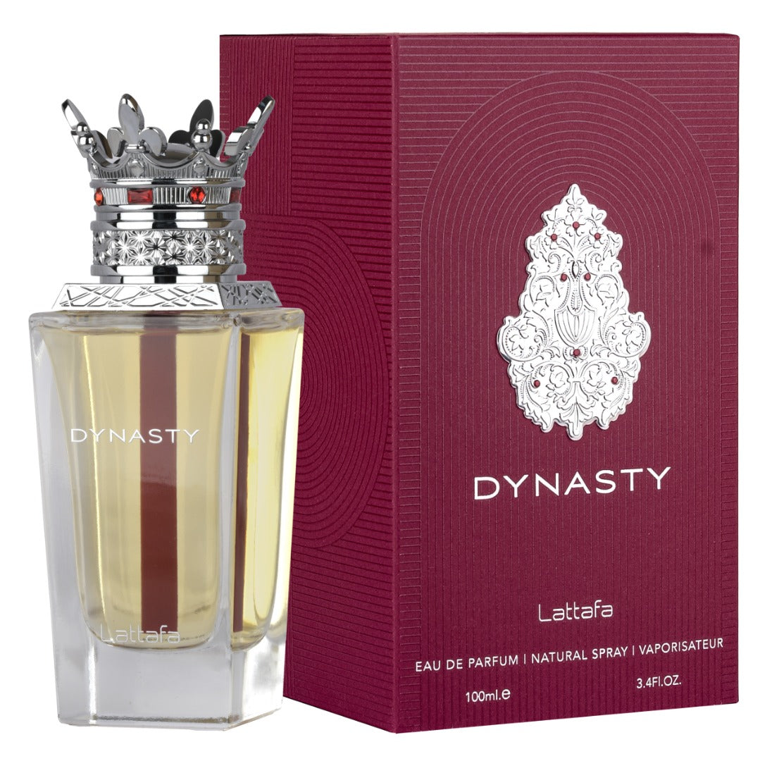 Lattafa Dynasty Eau de Parfum Spray Fragrance for Men & Women, 100ml