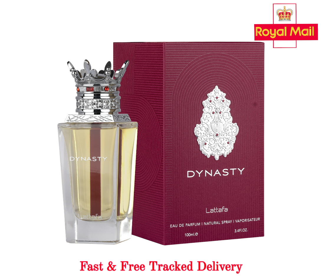 Lattafa Dynasty Eau de Parfum Spray Fragrance for Men & Women, 100ml