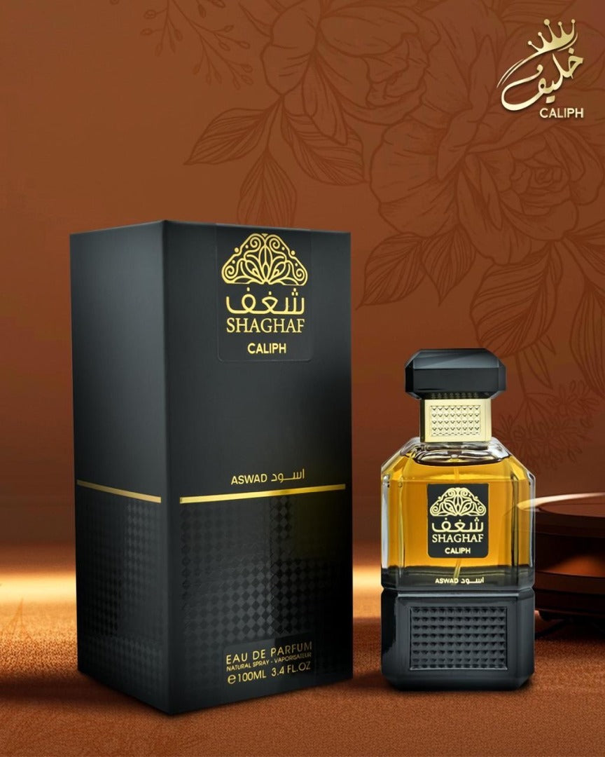 Caliph Shaghaf Aswad Eau De Parfum 100ml Spray Unisex Arabic Long Lasting Perfume – product image 4