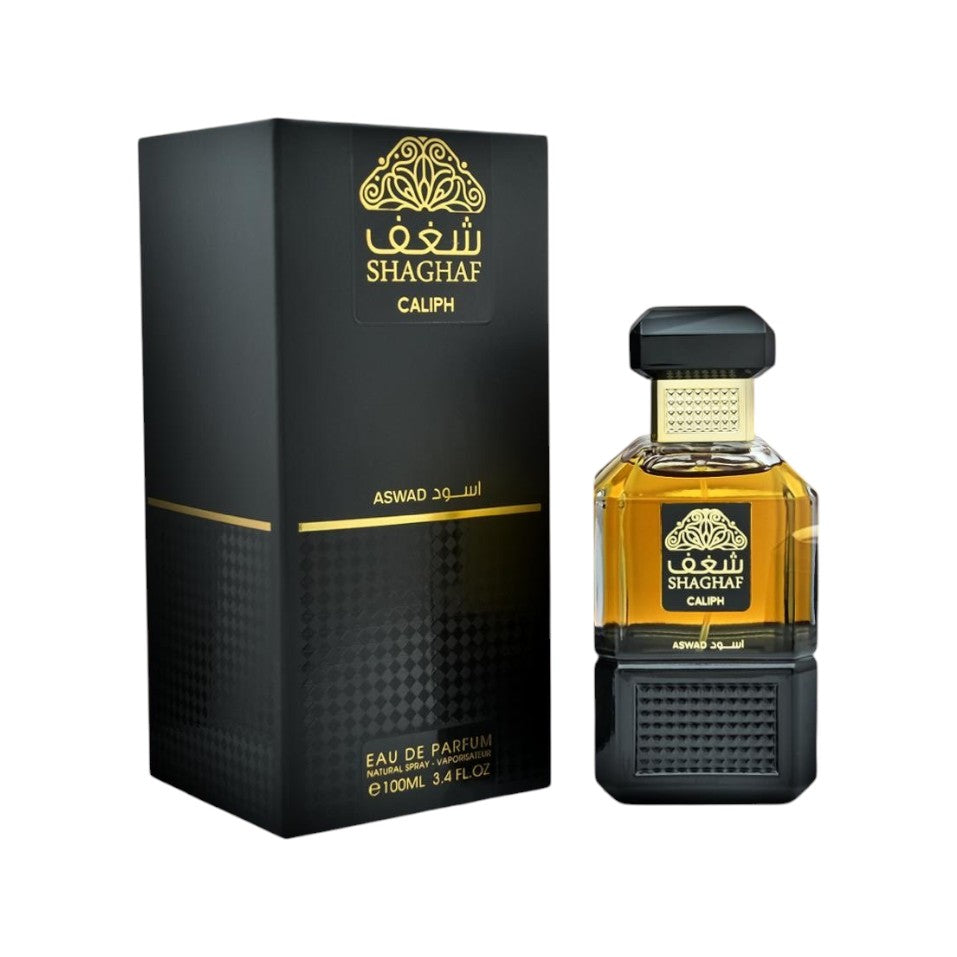 Caliph Shaghaf Aswad Eau De Parfum 100ml Spray Unisex Arabic Long Lasting Perfume