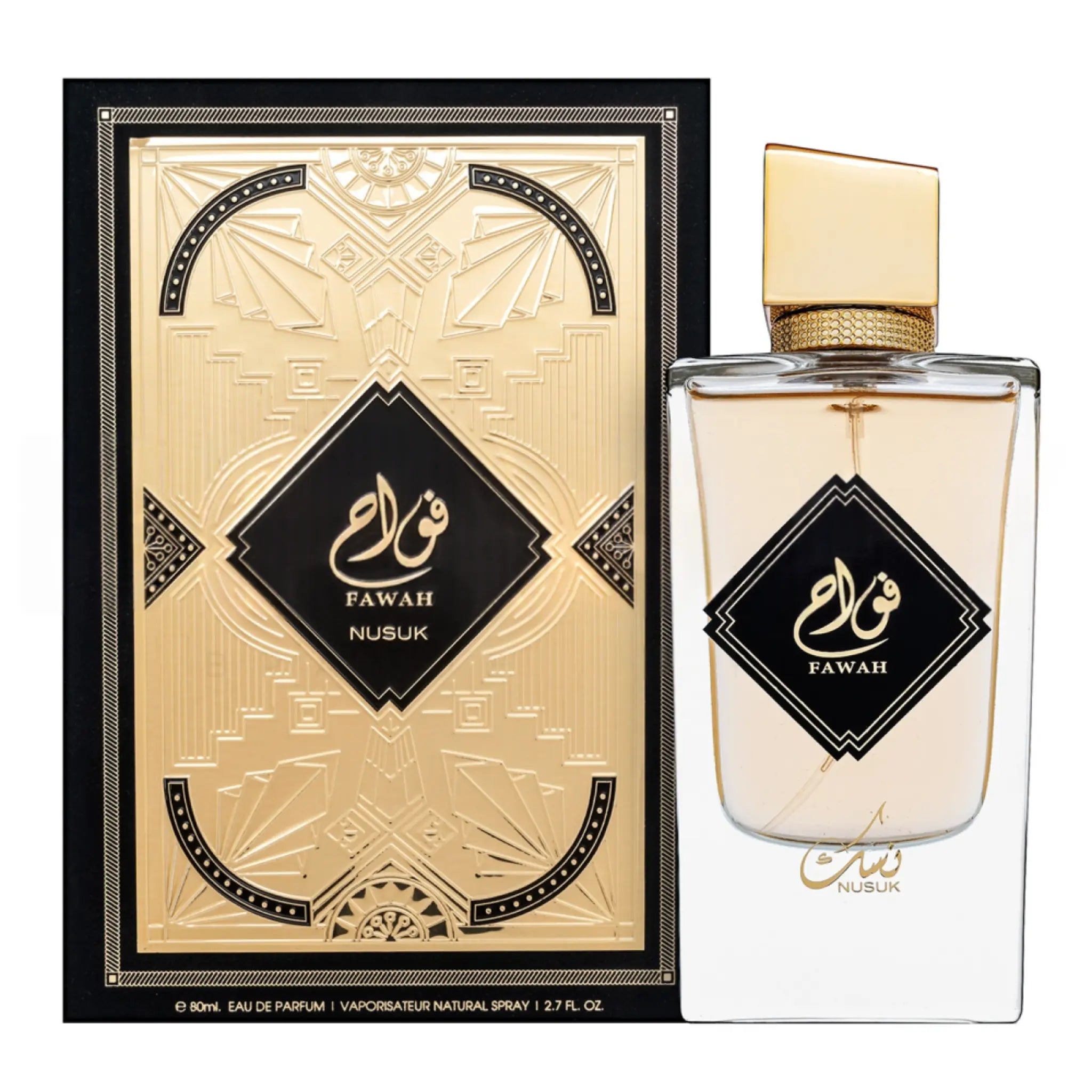 Nusuk Fawah Eau De Parfum for Men & Women, 80ml Fragrance Spray