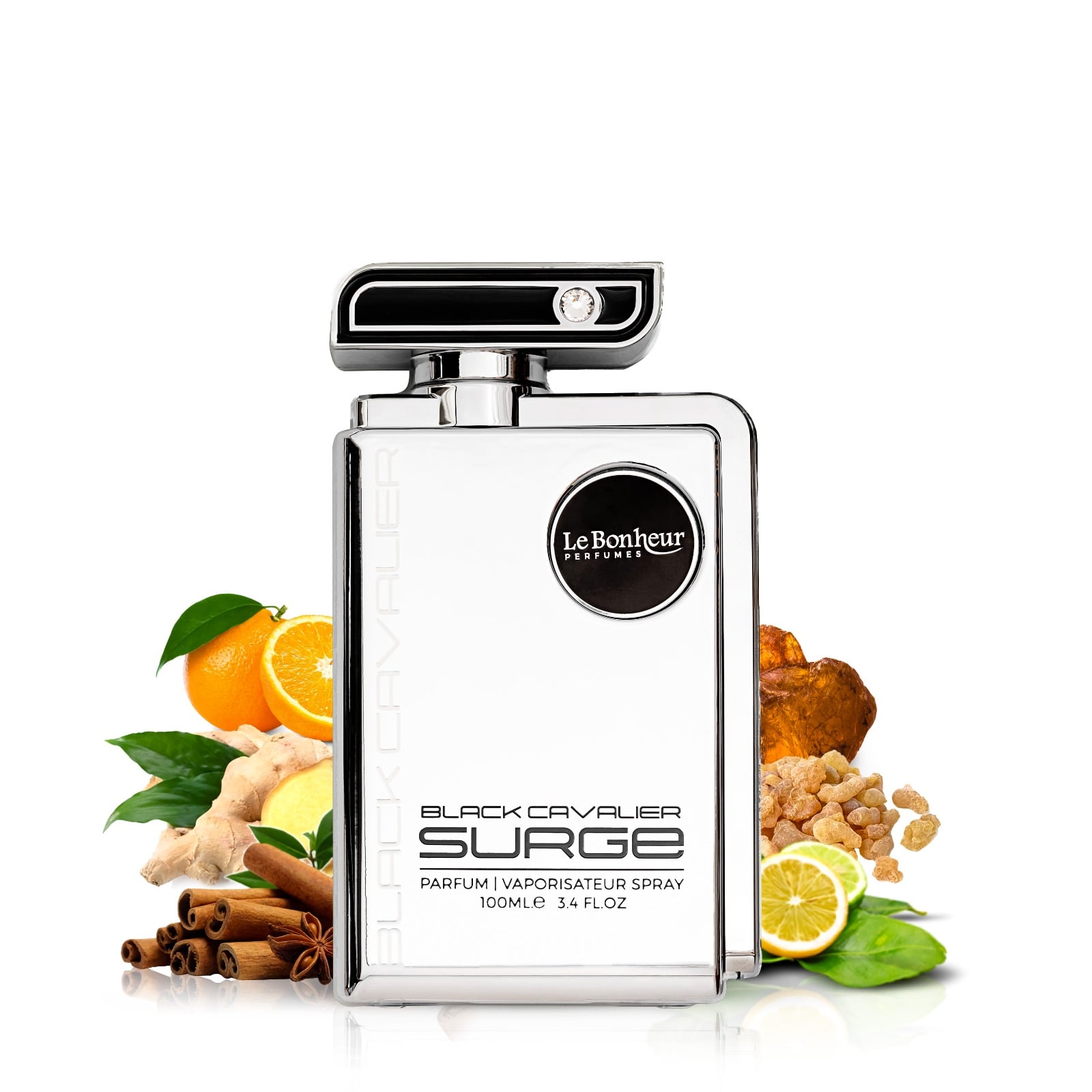 Le Bonheur Black Cavalier Surge Eau de Parfum 100ml for Men – product image 5