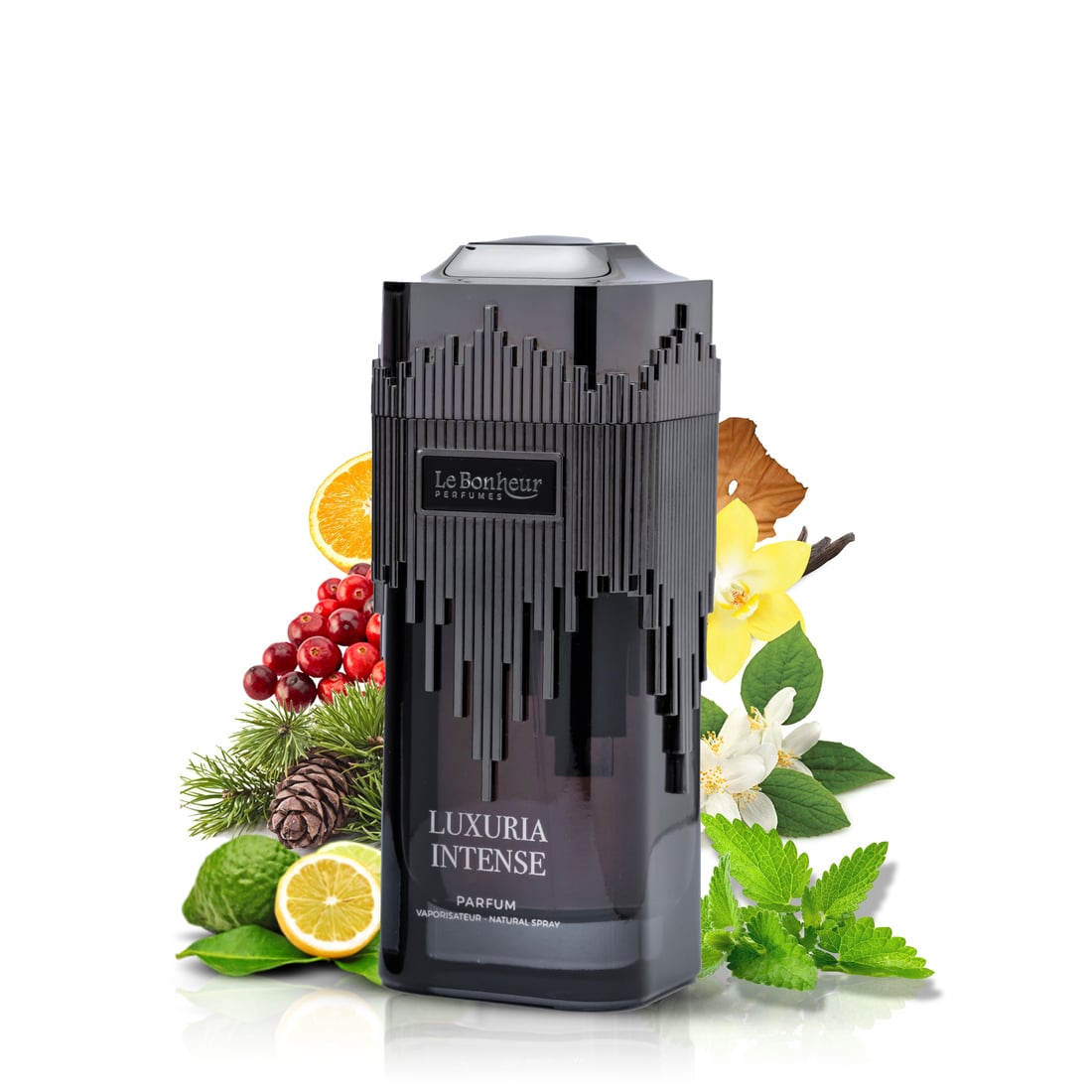 Le Bonheur Luxuria Intense Eau De Parfum for Men 100ml - Rich Leather Fragrance – product image 2