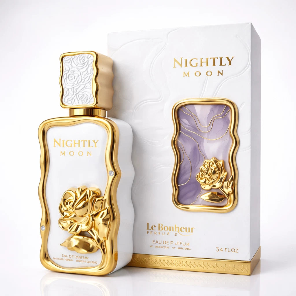 Le Bonheur Nightly Moon Eau de Parfum 100ml - Unisex Sweet Fragrance